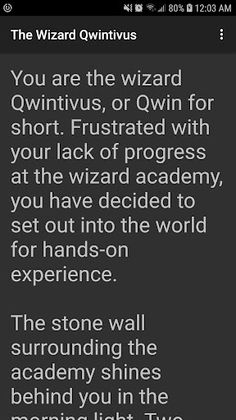 The Wizard Qwintivus - Screenshot 1