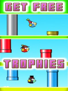 Jumpy Red Bird: Tube Hopper - Screenshot 1