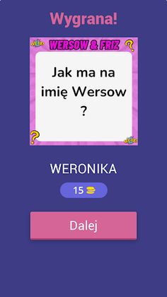 Wersow i Friz Quiz - Screenshot 4