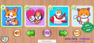 Cute Cats Puzzle & Jig Saw - Screenshot 2