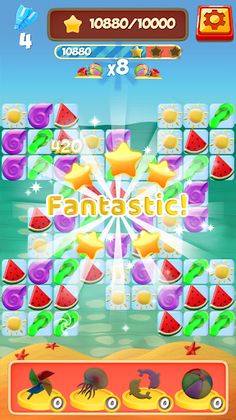Beach Party Blast: Match 3 Puz - Screenshot 2
