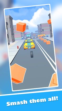 Tire Smash Run - Screenshot 1