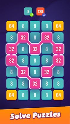 2448: Block Puzzle Number Game - Screenshot 2