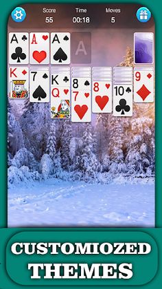 Solitaire Offline 3D Classic - Screenshot 1