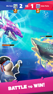 Hungry Shark Heroes - Screenshot 1