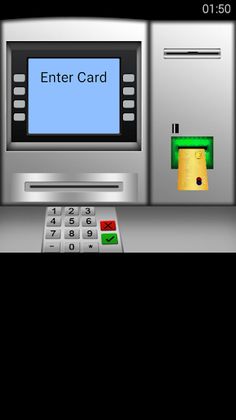 ATM cash money simulator game - Screenshot 1