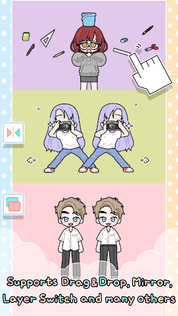 Pastel Friends : Dress Up Game - Screenshot 3