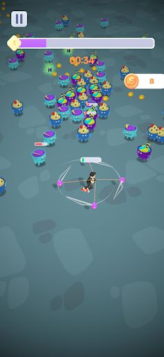 Yo-Yos vs Cakes - Screenshot 1