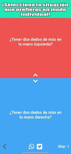 2 Opciones - ¿Qué prefieres? - Screenshot 2