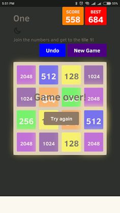 One(Reverse2048) - Screenshot 4