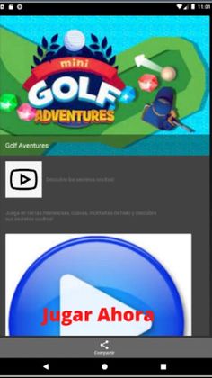 Golf aventura - Screenshot 1