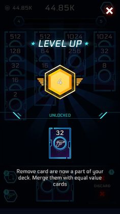 2048 Solitaire - SciFi Merge C - Screenshot 4