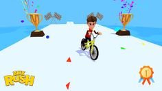 BMX Rush - Bicycle Run 3D - Screenshot 4