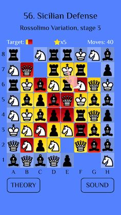 Chess Match-3: Sicilian - Screenshot 1