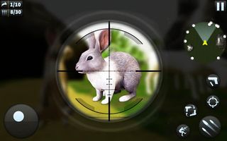 Rabbit Game Sniper Shooting - Screenshot 1