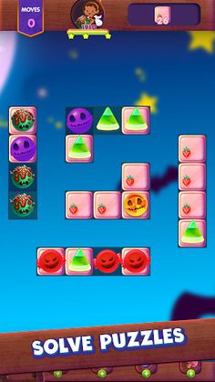 Spooky smash-Halloween match 3 - Screenshot 2