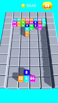 Chain Cube Merge: Tetris 2048 - Screenshot 2