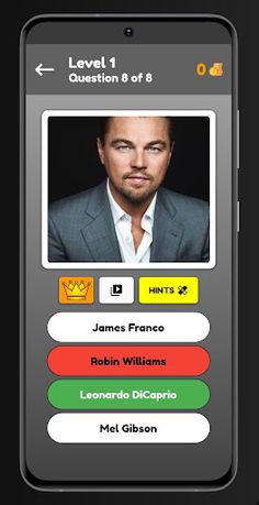Hollywood Celebrity Quiz - Screenshot 2