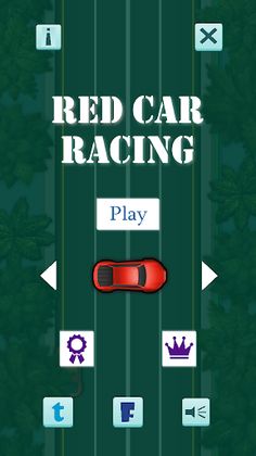 Red Car Racing - Screenshot 1