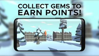 SkiFree - VR Endless Skiing Ga - Screenshot 2