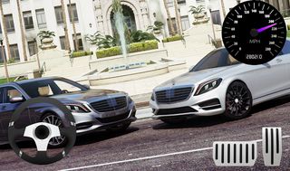 Mercedes S 500 Taxi Simulator - Screenshot 1