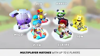 KING OF KARTS: Single- & Multiplayer Battles. - Screenshot 3