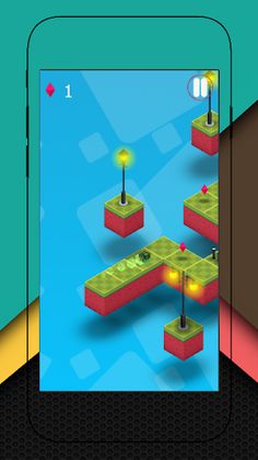 ZigZag Cube Jump - Screenshot 1