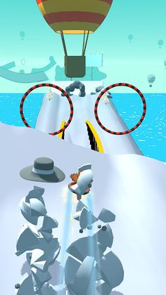 Chicken Surfer - Screenshot 1