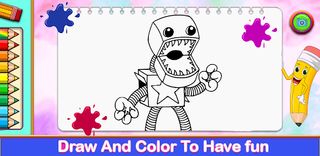 Boxy Boo Play Time Coloring - Screenshot 2