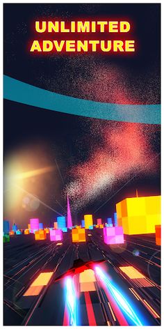 Chase The Sun 3D - Neon Racer - Screenshot 4