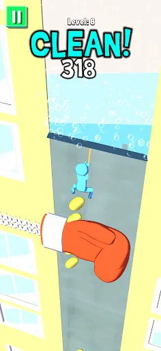 Clean Fall - Screenshot 1
