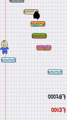 Doodle jump - baby jump - Screenshot 4