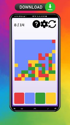 Color Puzzle: colored squares - Screenshot 2