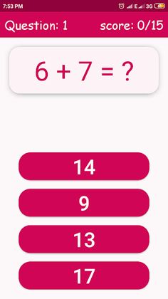 Math Game - Screenshot 4