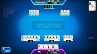 Rummy 500 Card Game - Screenshot 1