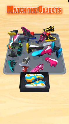Sneaker Sort - Sorting Puzzle - Screenshot 3