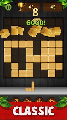 Block Puzzle Nature Wood - Screenshot 1