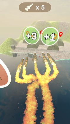 Rockets Stack 3D - Screenshot 2