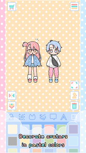 Pastel Friends : Dress Up Game - Screenshot 2