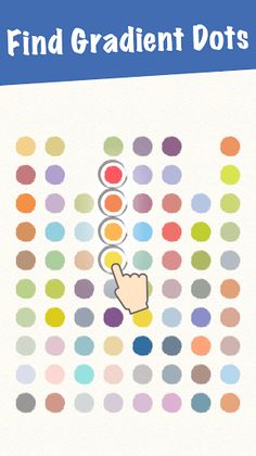 Hue Match: Find Gradient Dots - Screenshot 1