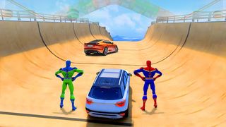 Mega Ramp Car Race Stunt Game - Screenshot 1
