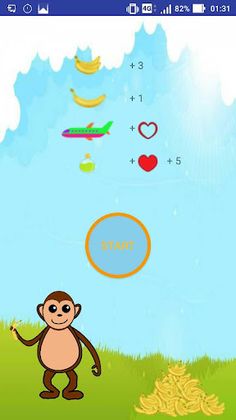 Monkey in the balloon - Screenshot 1