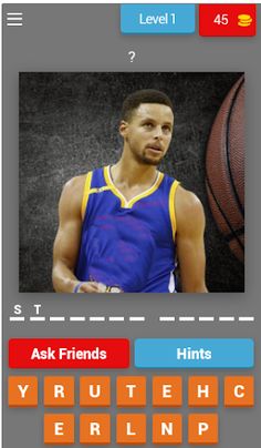 Guess Basketball Player Quiz - Screenshot 1