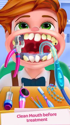 Crazy Dentist Fun Doctor Games - Screenshot 1