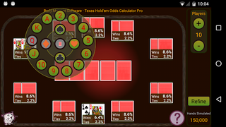 Hold'em Odds Calculator Pro - Screenshot 2