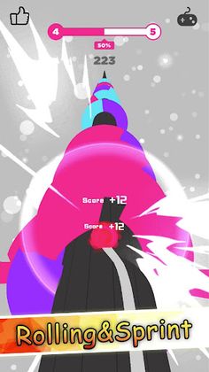 Sky Helix Ball:Rolling Jump Sm - Screenshot 2