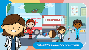 Lila's World:Dr Hospital Games - Screenshot 1
