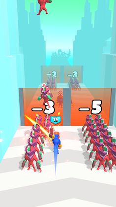 Chainsaw Guy: Merge Run 3D - Screenshot 2