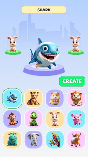 Animals Merge Puzzle - Screenshot 2