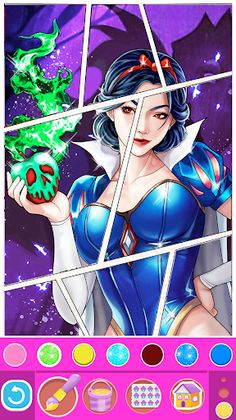 Princess Coloring Drawing Book - Screenshot 2